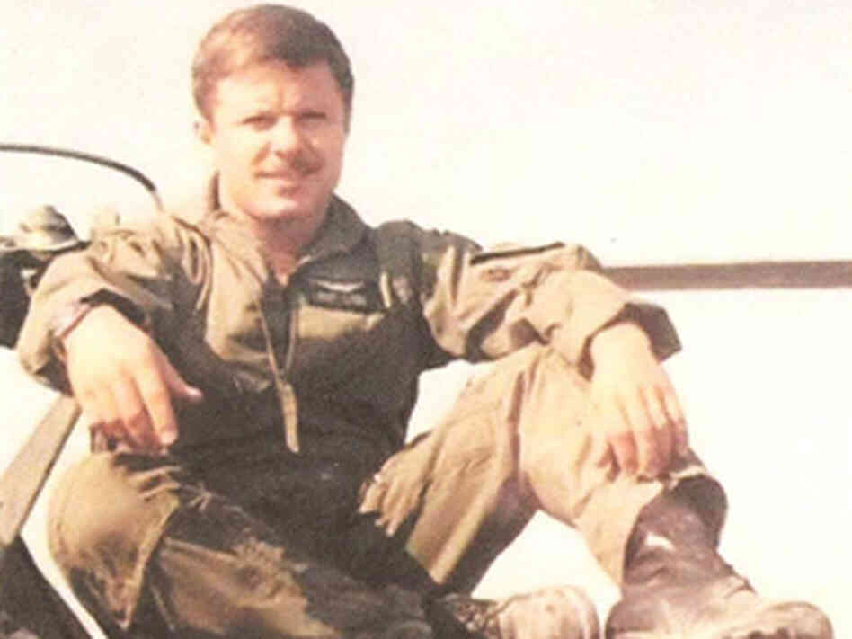 Tom Butts circa 1991 on top of a Black Hawk helicopter. The Army staff sergeant was killed in the Gulf War. Tom Butts circa 1991 on top of a Black Hawk helicopter. The Army staff sergeant was killed in the Gulf War.