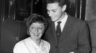Georges Moustaki with Edith Piaf in New York in 1958. Moustaki wrote the lyrics to "Milord," one of Piaf's biggest hits. Georges Moustaki with Edith Piaf in New York in 1958. Moustaki wrote the lyrics to "Milord," one of Piaf's biggest hits.