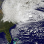 Hurricane Sandy churns off the Atlantic coast on Oct. 29. NOAA officials are forecasting seven to 11 hurricanes, compared with about six in a typical season.