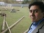 Biologist Shoukhrat Mitalipov stands outside the monkey enclosure at his in lab Oregon. He says the mistakes in his recent paper were caused by the rush to publish quickly.