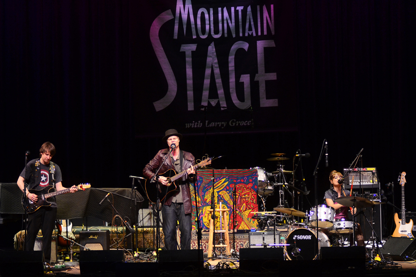 Paleface makes his first appearance on Mountain Stage, recorded live at the Culture Center Theater in Charleston, W.Va.