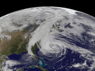 Satellite image of Hurricane Sandy in October of last year. Satellite image of Hurricane Sandy in October of last year.