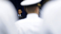 President Obama speaks at the commencement ceremony for the United States Naval Academy in Annapolis, Md., on Friday. The president urged new graduates to exhibit honor and courage in tackling incidents of sexual assault as they assume leadership positions in the military.