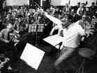 Leonard Bernstein leads the London Symphony Orchestra. He called Stravinsky's famously savage Rite of Spring "extremely tuneful and dancy, rhythmically seductive, beguiling."