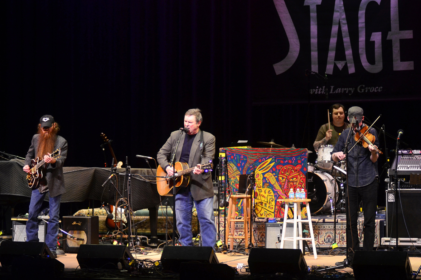 Overmountain Men makes its first appearance on Mountain Stage, recorded live at the Culture Center Theater in Charleston, W.Va.