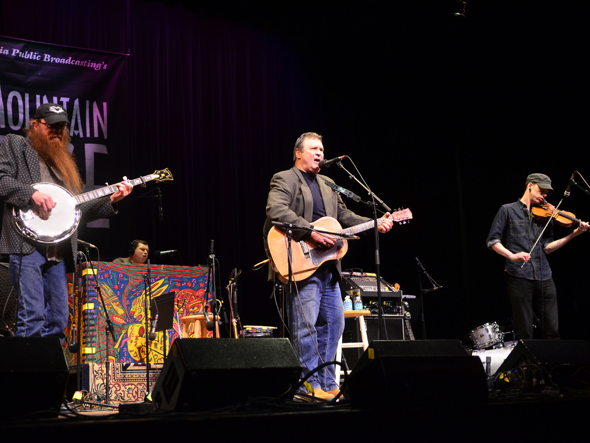 Overmountain Men makes its first appearance on Mountain Stage, recorded live at the Culture Center Theater in Charleston, W.Va.