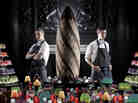 Sam Bompas (left) and Harry Parr made names for themselves with spectacular gelatin creations.