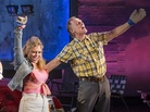 Keith Carradine (right) performs with the cast of Hands on a Hardbody during its spring 2013 run in New York. Keith Carradine (right) performs with the cast of Hands on a Hardbody during its spring 2013 run in New York.