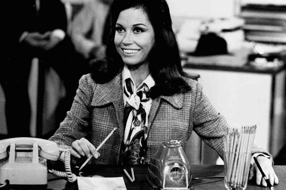 The Mary Tyler Moore Show first aired in 1970. The Mary Tyler Moore Show first aired in 1970.