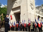 A memorial outside Paris honors members of the Lafayette Squadron, which was started by a group of young American men in 1914 who wanted to fight for France when World War I broke out. The U.S. had not yet entered the war. A memorial outside Paris honors members of the Lafayette Squadron, which was started by a group of young American men in 1914 who wanted to fight for France when World War I broke out. The U.S. had not yet entered the war.
