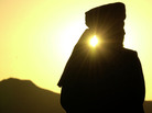 The sun sets just east of Chaman, Pakistan, near the Afghan border, on Nov. 8, 2001. The sun sets just east of Chaman, Pakistan, near the Afghan border, on Nov. 8, 2001.