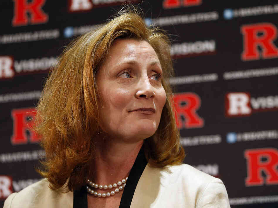 Julie Hermann, the incoming athletic director at Rutgers University. Julie Hermann, the incoming athletic director at Rutgers University.