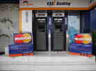 A bank in Yangon recently opened the first ATM in Myanmar that's connected to the rest of the world.