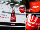 Share a Coke with ... (enter name here). Share a Coke with ... (enter name here).