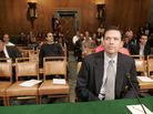 Former Deputy Attorney General James B. Comey waits to testify before the Senate Judiciary Committee in Washington on May 15, 2007. NPR has learned that Comey is in line to become President Obama's choice as the next FBI director. Former Deputy Attorney General James B. Comey waits to testify before the Senate Judiciary Committee in Washington on May 15, 2007. NPR has learned that Comey is in line to become President Obama's choice as the next FBI director.