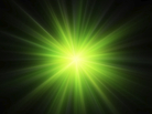 Star burst green on black background Star burst green on black background