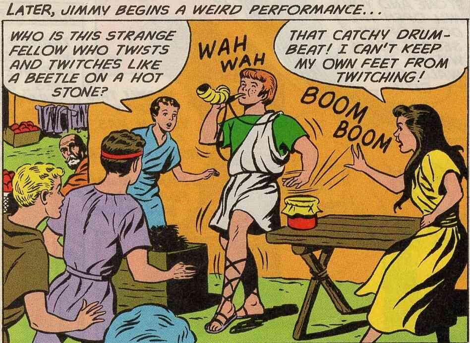 Panel 33 from Superman's Pal, Jimmy Olsen: #79. Panel 33 from Superman's Pal, Jimmy Olsen: #79.