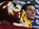 Washington Redskins owner Dan Snyder has vowed to never change the team's name. Washington Redskins owner Dan Snyder has vowed to never change the team's name.