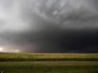 Friday's storm, which produced a mile-wide tornado, as it neared El Reno, Okla. Friday's storm, which produced a mile-wide tornado, as it neared El Reno, Okla.