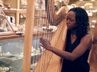 Brandee Younger performs for an NPR Music Field Recording in January 2013. Brandee Younger performs for an NPR Music Field Recording in January 2013.