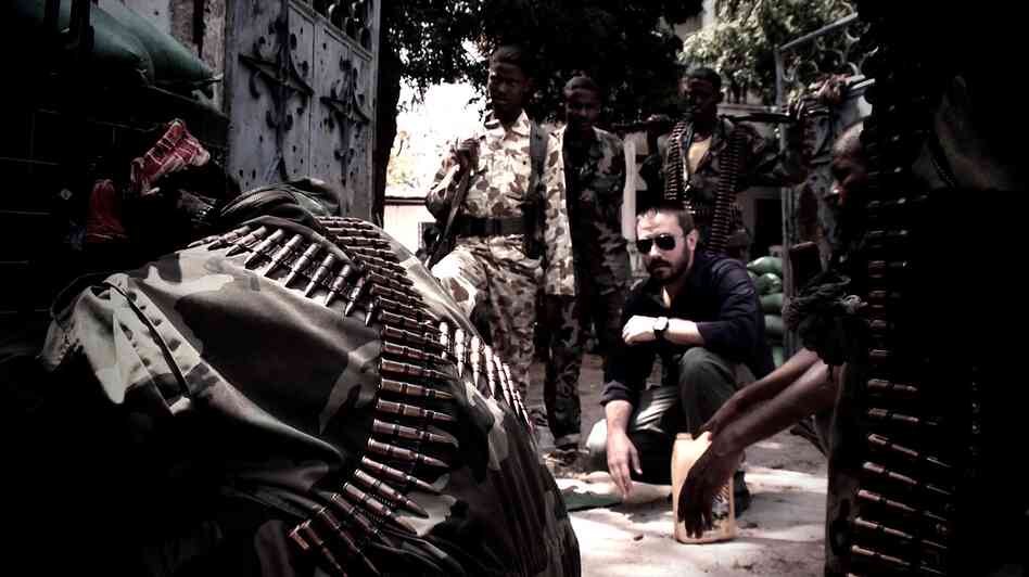 Reporter and author Jeremy Scahill, shown in Somalia, visited a range of conflict-plagued areas for the film Dirty Wars, an outgrowth of his writing on American anti-terrorism efforts abroad. Reporter and author Jeremy Scahill, shown in Somalia, visited a range of conflict-plagued areas for the film Dirty Wars, an outgrowth of his writing on American anti-terrorism efforts abroad.