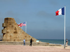Omaha Beach near Colleville-sur-Mer in Normandy, France, where allied troops landed on June 6, 1944. A plan to build a wind farm off the coast has spurred controversy. Omaha Beach near Colleville-sur-Mer in Normandy, France, where allied troops landed on June 6, 1944. A plan to build a wind farm off the coast has spurred controversy.