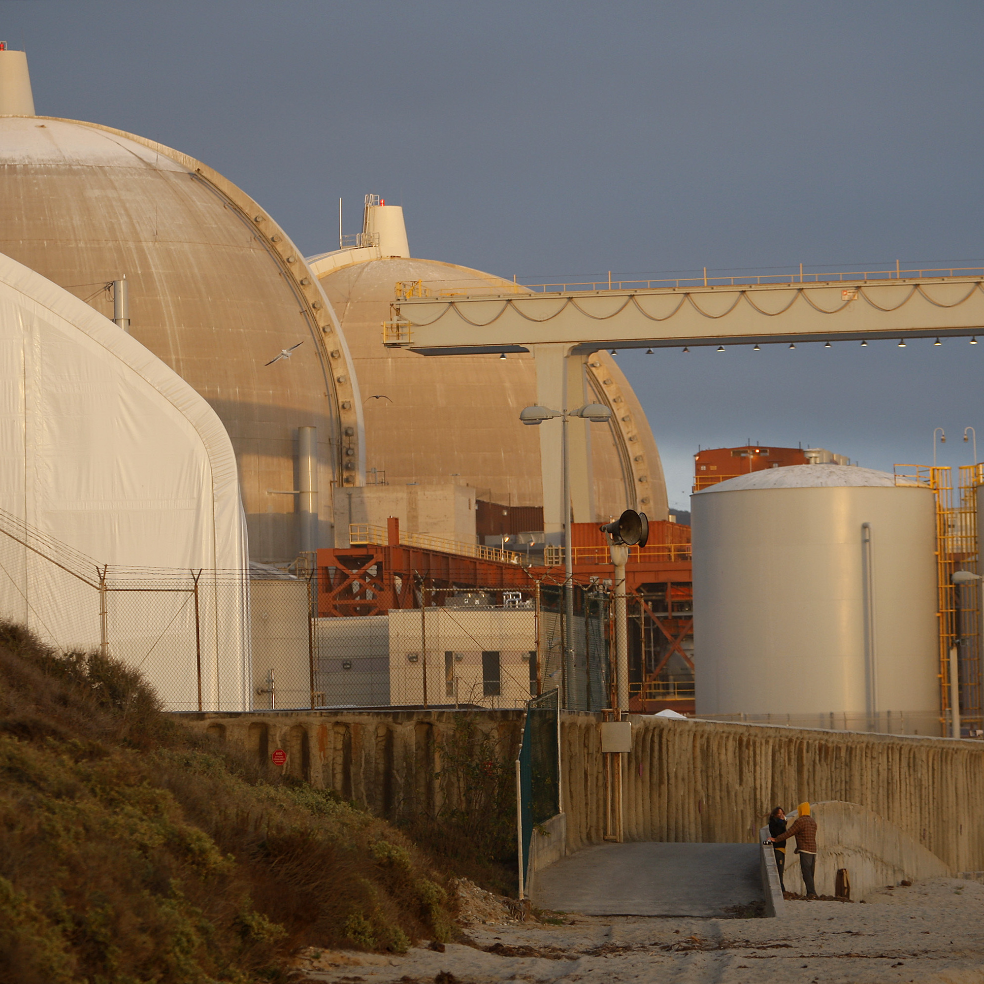 The San Onofre Nuclear Generating Station at San Onofre State Beach in a 2012 photo.