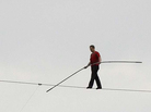With no net below, Nik Wallenda walks a 1,000-foot-long high wire, suspended 200 feet over the Allegheny River in downtown Pittsburgh in 2009. With no net below, Nik Wallenda walks a 1,000-foot-long high wire, suspended 200 feet over the Allegheny River in downtown Pittsburgh in 2009.