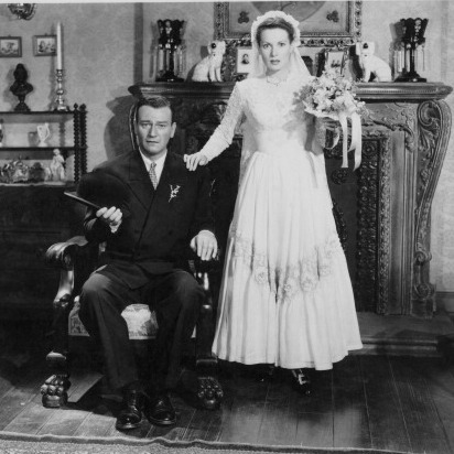 Actors John Wayne and Maureen O'Hara in John Ford's The Quiet Man.
