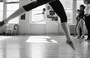 Ballerinas at practice