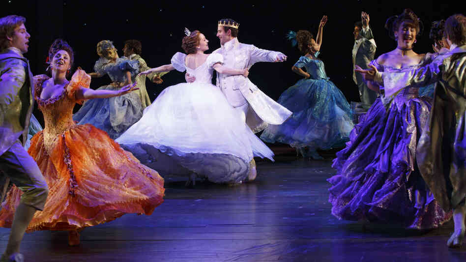 Laura Osnes, Santino Fontana and the ensemble of Cinderella — one of the Broadway season's more lavish musicals, whose costume designer, William Ivey Long, is nominated for his sixth Tony Award. Laura Osnes, Santino Fontana and the ensemble of Cinderella — one of the Broadway season's more lavish musicals, whose costume designer, William Ivey Long, is nominated for his sixth Tony Award.