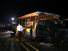 Photo taken Friday of the burned-out bus in Xiamen, China, where 47 people were killed in an apparent arson-suicide. Photo taken Friday of the burned-out bus in Xiamen, China, where 47 people were killed in an apparent arson-suicide.