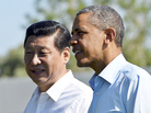 President Obama and Chinese President Xi Jinping take a walk at the Annenberg Retreat at Sunnylands in Rancho Mirage, Calif., on Saturday. President Obama and Chinese President Xi Jinping take a walk at the Annenberg Retreat at Sunnylands in Rancho Mirage, Calif., on Saturday.