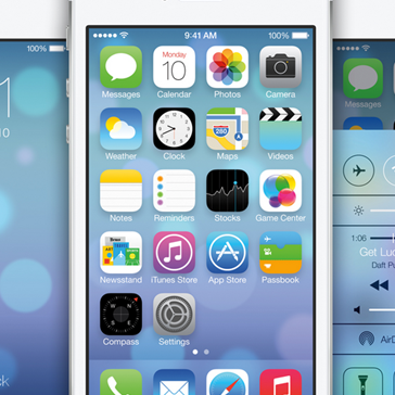 Apple unveiled its new mobile operating system, iOS 7.