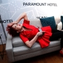 Musician Cyndi Lauper, winner of the Tony Award for Best Original Score for 'Kinky Boots,' in the Paramount Hotel Winners' Room Sunday night.