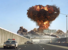 An apocalyptic scene from Young Galaxy's "New Summer" video. An apocalyptic scene from Young Galaxy's "New Summer" video.
