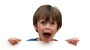 Very excited child who does not work for MTV. He's just as surprised as the rest of us. (Probably.)