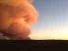 Smoke rises from the Black Forest Fire near Colorado Springs.