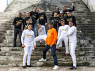 The timba collective Giraldo Piloto y Klimiax. The timba collective Giraldo Piloto y Klimiax.