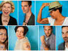 NPR talent with tattoos: (l to r) Nina Totenberg, Ari Shapiro, Michel Martin, John Ydstie, Lakshmi Singh, Jacki Lyden, David Greene, Guy Raz and Rachel Martin.