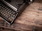 A typewriter A typewriter