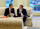 President Obama meets with speechwriter Jon Favreau in the Oval Office in 2009. President Obama meets with speechwriter Jon Favreau in the Oval Office in 2009.