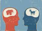 Sign of the times: A recent study found that people are more likely to have hostile feelings toward people of another political party than members of another race.