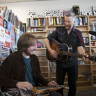 Billy Bragg performs a Tiny Desk Concert in the NPR Music offices. Billy Bragg performs a Tiny Desk Concert in the NPR Music offices.