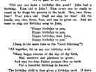 Happy Birthday To You Happy Birthday To You