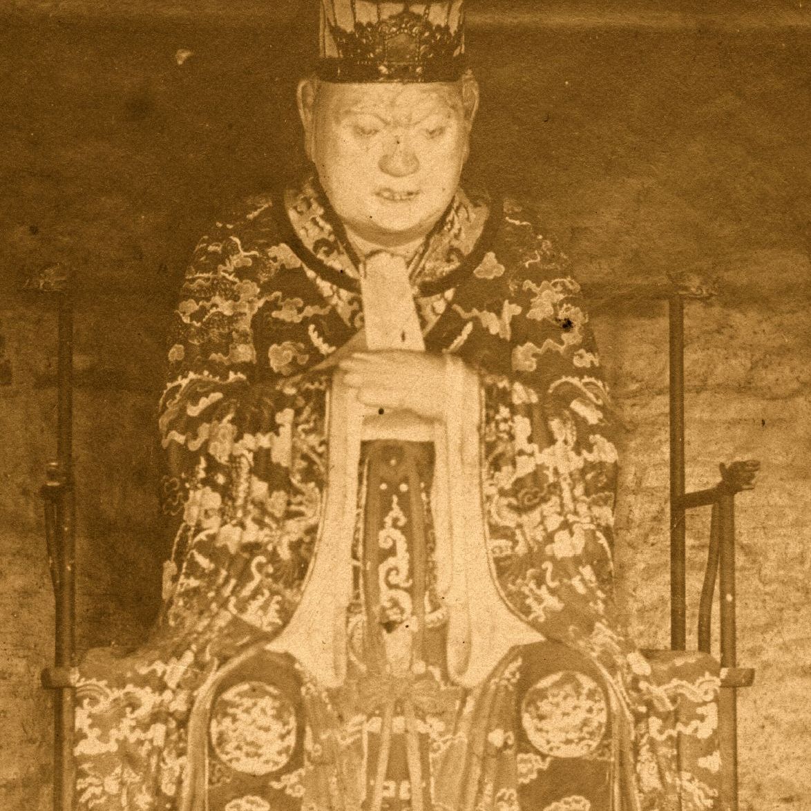 The Chinese philosopher Confucius, circa 500 BC.