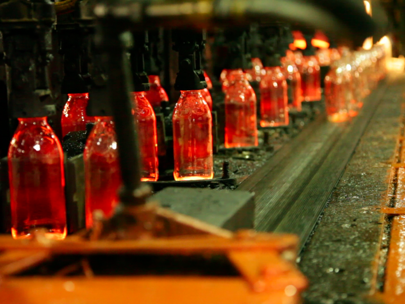 How A Used Bottle Becomes A New Bottle, In 6 Gifs