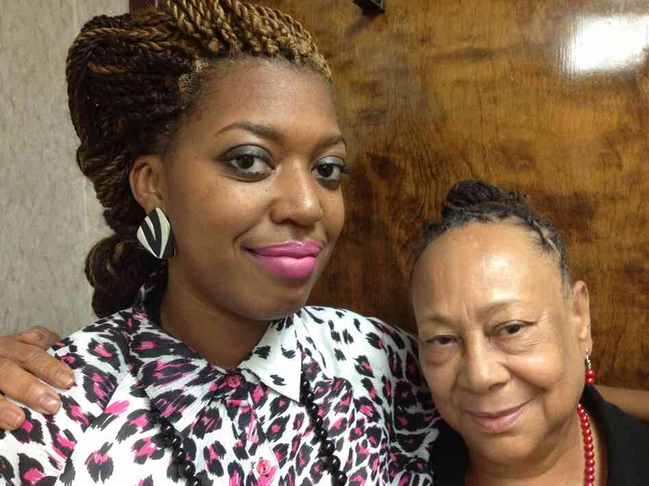 Harlem funeral directors Tamara Bullock and Patricia Hamilton are going to spend their next savings-club payout on a sky-diving trip (unless Bullock can get out of it). Harlem funeral directors Tamara Bullock and Patricia Hamilton are going to spend their next savings-club payout on a sky-diving trip (unless Bullock can get out of it).