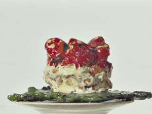 Oldenburg's fascination with simple, everyday objects often led him to food as a subject, as with Pastry Case, I, 1961-62. Oldenburg's fascination with simple, everyday objects often led him to food as a subject, as with Pastry Case, I, 1961-62.