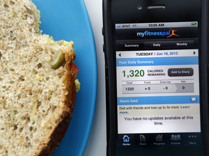 How many calories in that bite? My Fitness Pal and other fitness and nutrition apps can help find the answer. How many calories in that bite? My Fitness Pal and other fitness and nutrition apps can help find the answer.